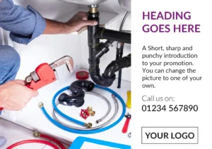 A5 Postcard - Plumbers 03
