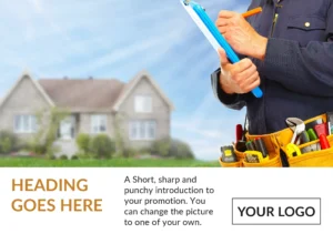 A5 Postcard - Plumbers 04