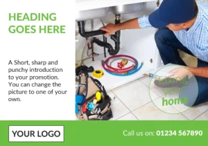 A5 Postcard - Plumbers 05