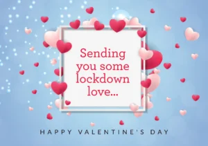 A5 Postcard - Valentines (Lockdown Love)
