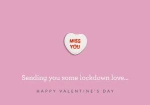 A5 Postcard - Valentines (Miss You)