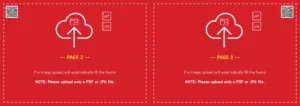 UPLOAD YOUR OWN - A5 Postcard in Envelope (4 Pages)