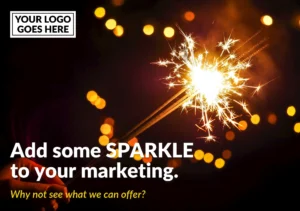 A5 Postcard - Fireworks (Design 02)