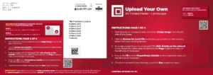 UYO A5 Folded Landscape Mailer - 4 Pages