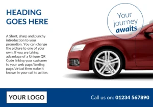 A5 Postcard - Car Dealers 01