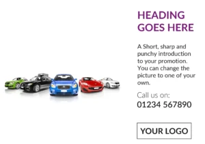A5 Postcard - Car Dealers 03