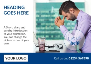 A5 Postcard - Financial Advisors 06